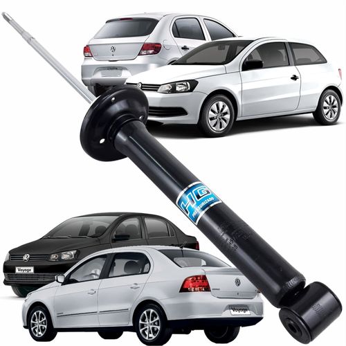 Amortecedor Traseiro Pressurizado Gol e Voyage Versões G5 G6 G7 2008 até 2020 Exceto Gol Rallye