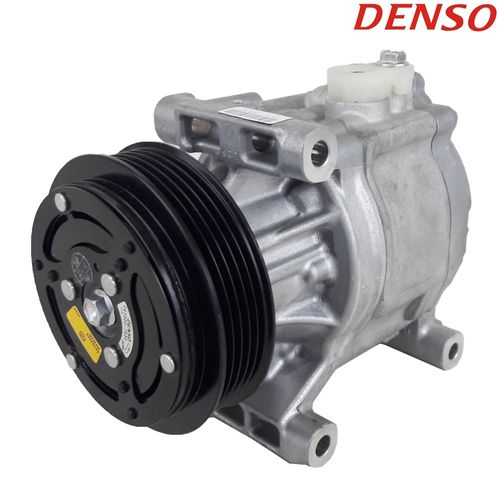 Compressor do Ar Condicionado - Palio - Siena - Strada - Doblo - Uno - Fiorino - Palio Weekend - Motor Fire 1.0 e 1.3 Sistema Denso
