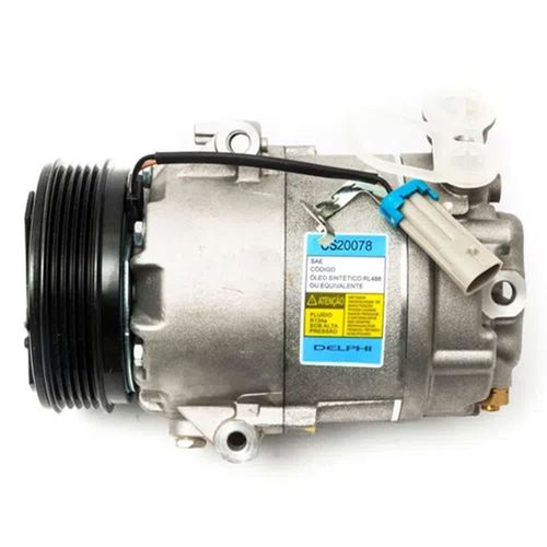 Compressor do ar Condicionado Delphi GM Agile 2008 até 2014 / Montana 2011 em diante