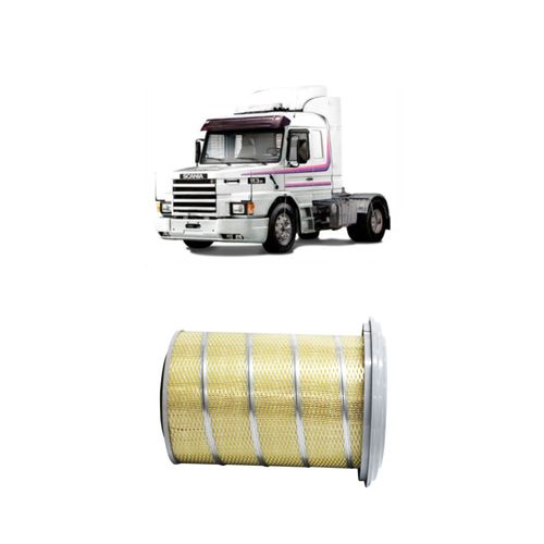 FILTRO AR REDUX32 ARP12 261185 AP1185 - SCANIA T 112 DS11 24V SOHV L6 DIESEL DS 11 DE 1981 A 2022