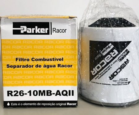 Filtro Combustivel Separador de Água R26 10mb Aqii Parker