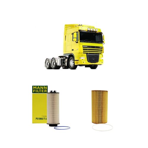 KIT DE FILTROS LINHA PESADA - DAF XF 105.560 560CV 2006 ADIANTE.