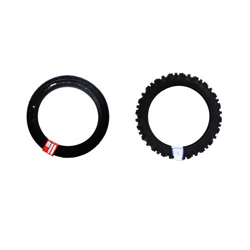 Pneu 80/100 Aro 18 Dianteiro + Pneu 110/90-19 K760 Trakmaster Traseiro Kenda
