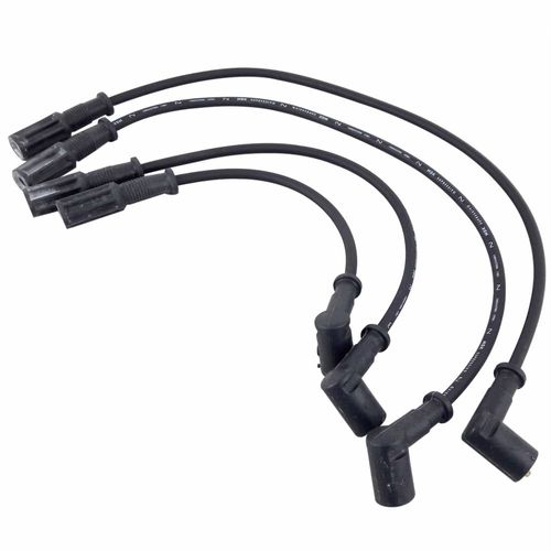 Jogo de Cabos de Vela Original Fiat Palio Siena Strada 2001 até 2005 Uno e Fiorino 2002 até 2007 Motores Fire 1.0 8v e 1.3 8v