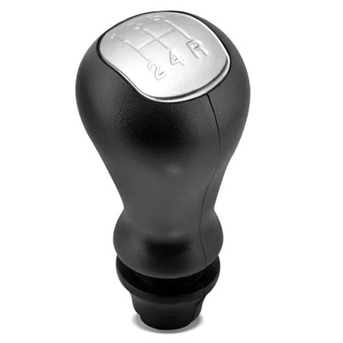 Manopla Bola da Alavanca de Câmbio Lente Prata Peugeot 206 98 até 2010 Citroen C3 2003 até 2012 C4 Picasso 2008 até 2012 Xsara picasso 2003 até 2012