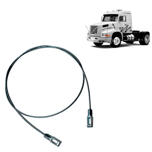 Cabo Abertura Capo Volvo N10 N12 C/ Intercooler S/ Alavanca