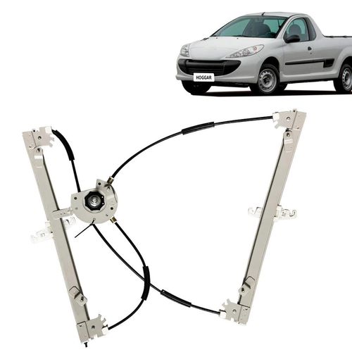 Maquina Vidro Porta Hoggar 2010 a 2017 207 4p Diant Direita