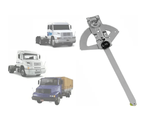 Maquina Vidro Mb 709 1218 1938 Apos 2001 Esquerda