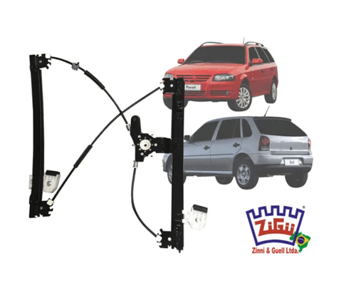 Maquina Vidro Gol Saveiro G2 G3 G4 4p Diant Esq Motor Orig