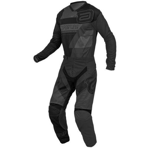 Conjunto ASW Image Moto DNA 22 Preto Chumbo
