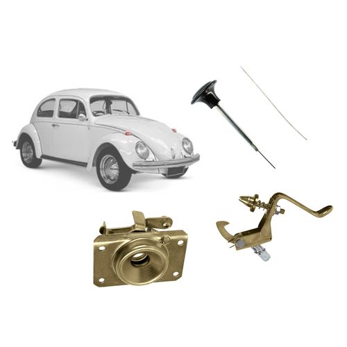 Kit do Capo do Fusca ano 1971 em diante com cabo e fechos