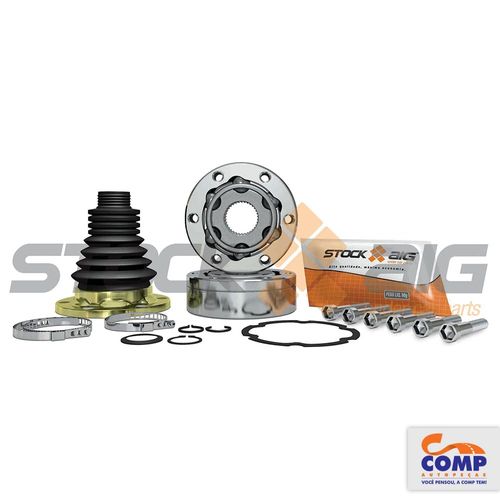 Junta Homocinética Deslizante Lado Câmbio CrossFox Fox Gol Polo SpaceFox Voyage 2003 até 2014 Stock AIG JDS 204.213