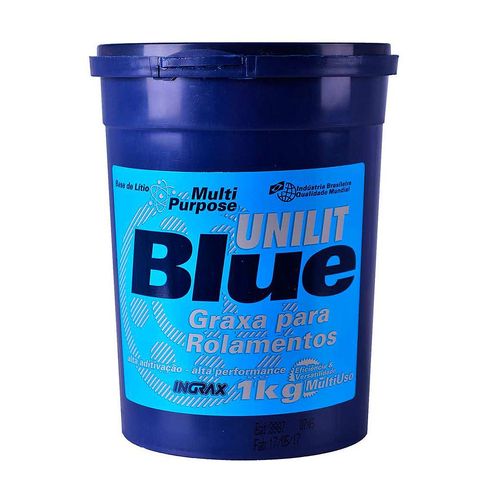 Graxa Para Rolamentos Unilit Blue Azul 1kg Ingrax Multiuso