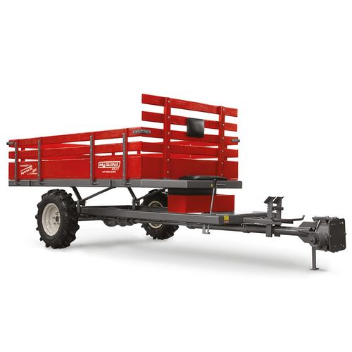 Carreta Agrícola Tracionada Basculante Alta Maquinafort para Micro Trator