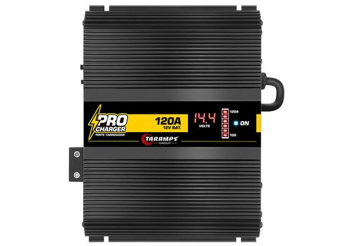 Fonte 120 Amperes com Voltímetro Taramps PRO CHARGER 120A