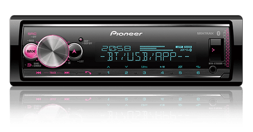 Aparelho De Som Automotivo Pioneer MVH-X7000BR Media Receiver Bluetooh, USB, Radio, Controle
