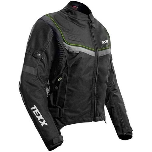 Jaqueta New Strike V2 Lady Feminina Preta E Verde 6XL - Texx