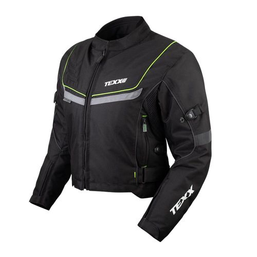Jaqueta New Strike V2 Lady Feminina Preta E Verde  - Texx
