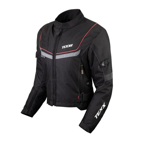 Jaqueta New Strike V2 Lady Feminina Preta E Vermelha - Texx