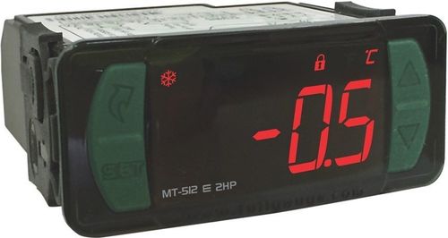 Controlador digital de temperatura MT-512E 2HP Full Gauge