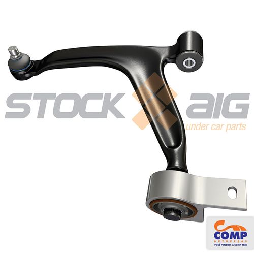 Bandeja de Suspensão Dianteira Inferior (Fundida) Esquerda Partner Berlingo Xsara Picasso 1999 até 2018 BSS206407 Stock Aig