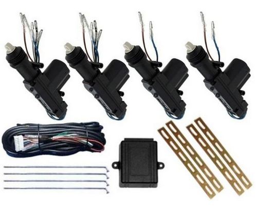 KIT TRAVA ELETRICA 4PORTAS (2 MESTRES E 2 ESCRAVA) - MP0402