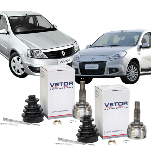 Par Junta Homocinetica Logan Sandero 1.6 16v