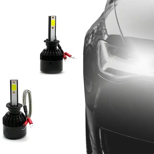 Kit Par de Lâmpadas Automotiva Super Led H1 Limited Edition - Code by Tech One