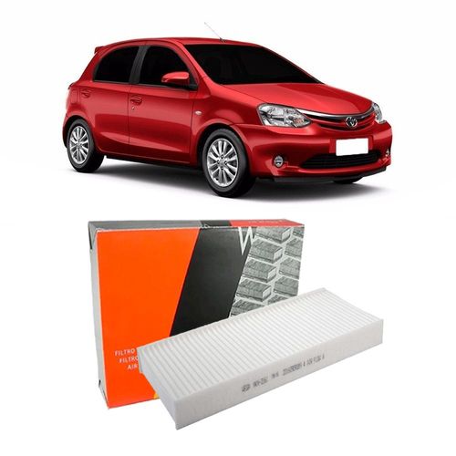 Filtro Ar Cabine Toyota Etios 1.3 16V 2012 A 2015