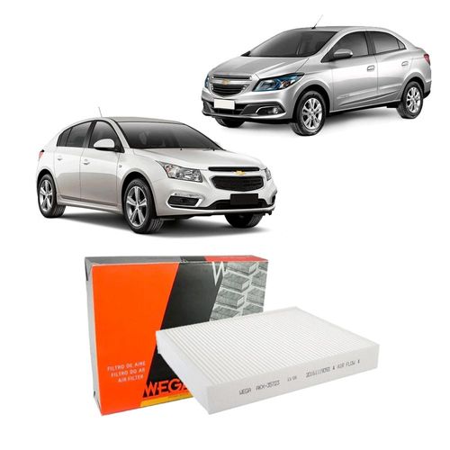 Filtro Ar Cabine Cobalt 1.4 8V 102Cv 2011 Em Diante