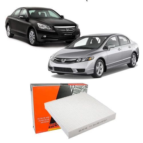 Filtro Ar Cabine Honda Civic 1.8 16V 2006