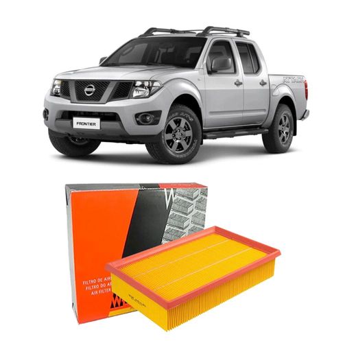 Filtro Ar Motor Nissan Frontier 2.5 Diesel 2006 A 2007