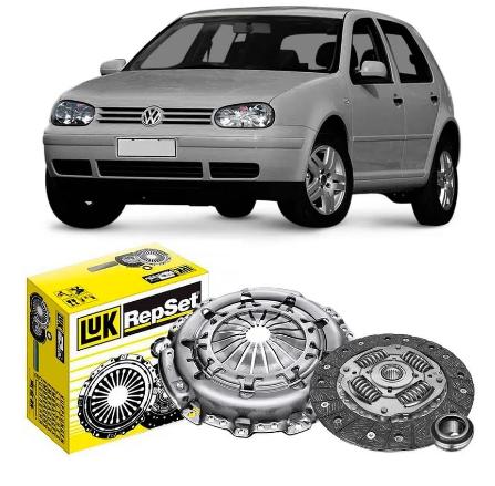 Kit Embreagem Golf 1.6 Sr 1999 A 2002 Com Rolamento