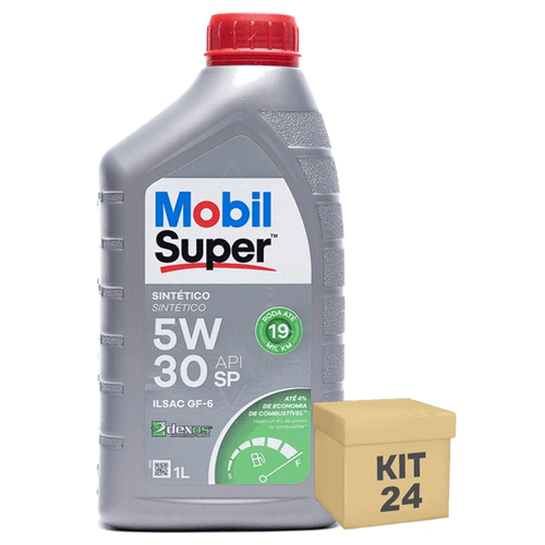 Kit 24 Oleo Motor 1 Litro 5W30 Sintetico