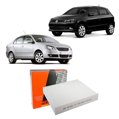 Filtro Ar Cabine Gol G5 G6 1.0 8V 2011