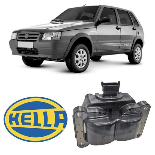 Bobina Inj Elet Fiat Uno Palio Siena 1.0 1.3 8 16V Fire