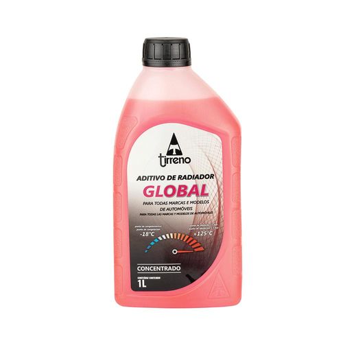 Aditivo Radiador Concentrado Rosa Organico Global