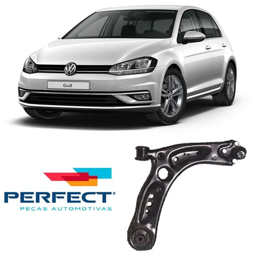Bandeja Dianteira Golf 2014 A 2019 Inferior Esquerdo
