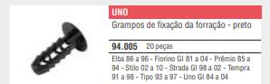 Grampo Forro Lateral Fiat Longo