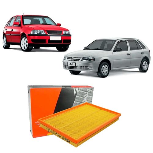 Filtro Ar Motor Gol G3 G4 G5 1.0 2001 A 2015