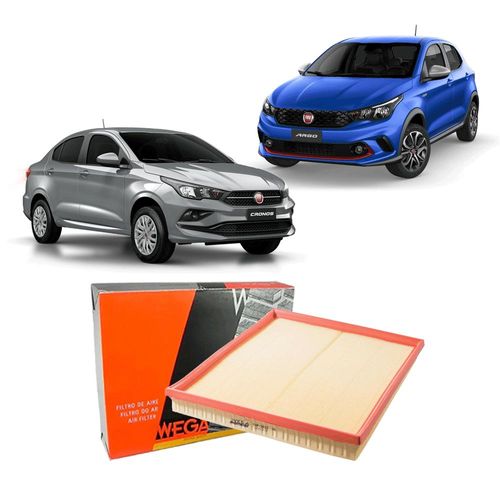 Filtro Ar Motor Fiat Argo 1.8 E-Torq 2017