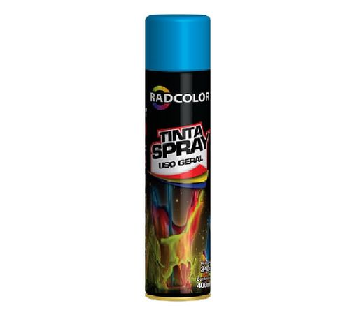 Tinta Spray Radcolor Azul Claro Uso Geral 400 ml Radnaq RC2129