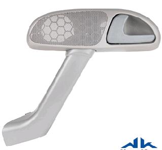 Descansa Braco Gol Giii Diant Esq Cinza Flanel C Macaneta In