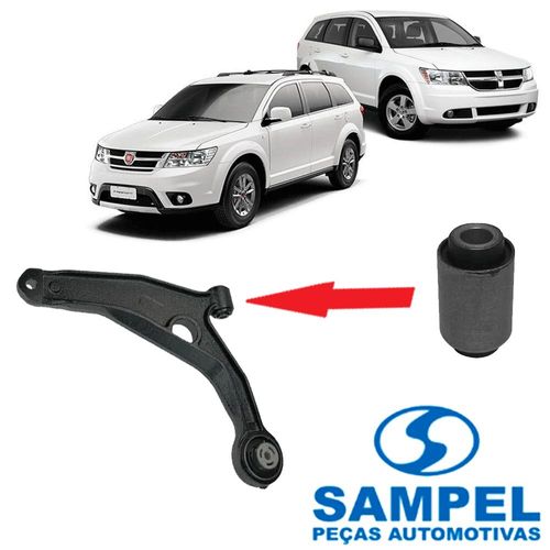 Bucha Bandeja Dianteira Fiat Freemont 2012 A 2014 Parte Dian