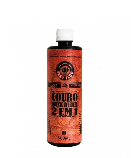 LIMPA E HIDRATA COURO 2 EM 1 QUICK DETAIL 500ML (REFIL) EASYTECH