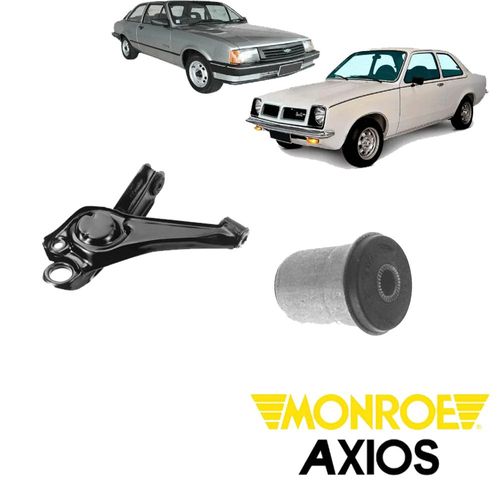 Bucha Bandeja Dianteira Chevette 1973 A 1993 Inferior