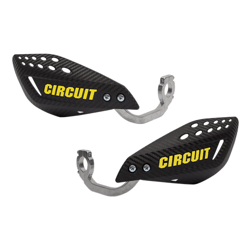 PROTETOR DE MÃO VECTOR AL - CARBON E AMARELO