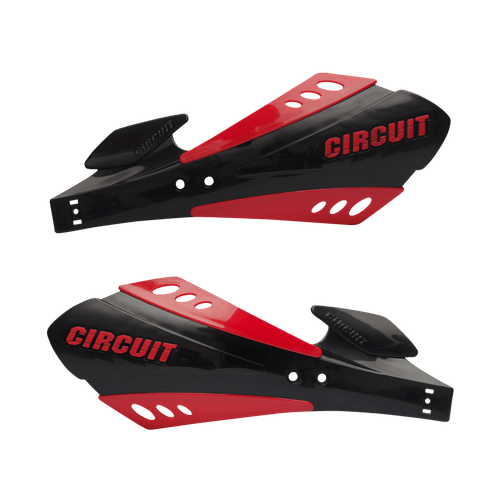 PROTETOR DE MÃO SX - PRETO E VERMELHO ESCURO