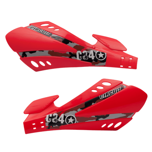 PROTETOR MÃO SX FREIO DISCO - VERMELHO FLUOR