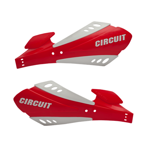 PROTETOR DE MÃO SX - VERMELHO CLARO E BRANCO